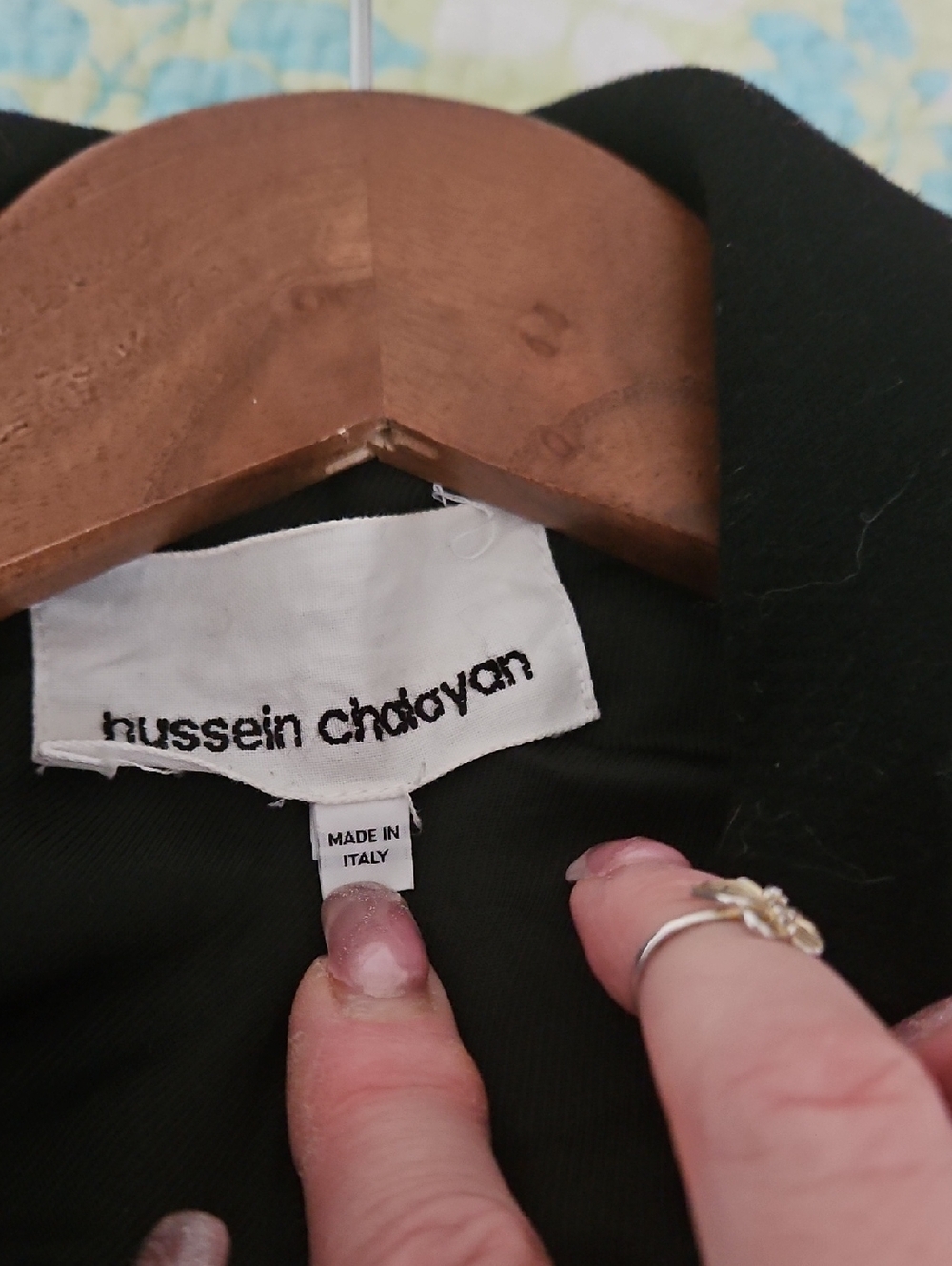 Hussein Chalayan Women's Black Blazer - Italian Tailored Sport Coat